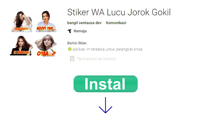 Sticker WA online
